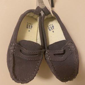Baby gap gray boat shoes